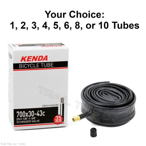 Hybrid Bike Inner Tube Pack with Schrader Valve