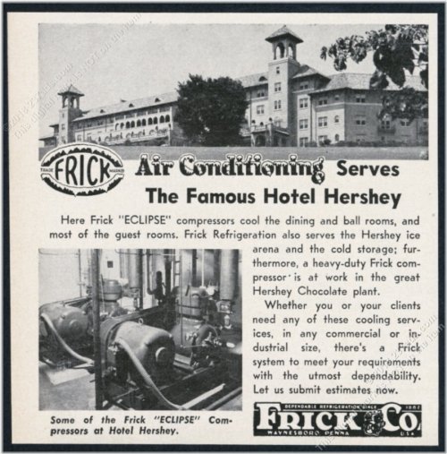 Hershey Vintage Print Ad