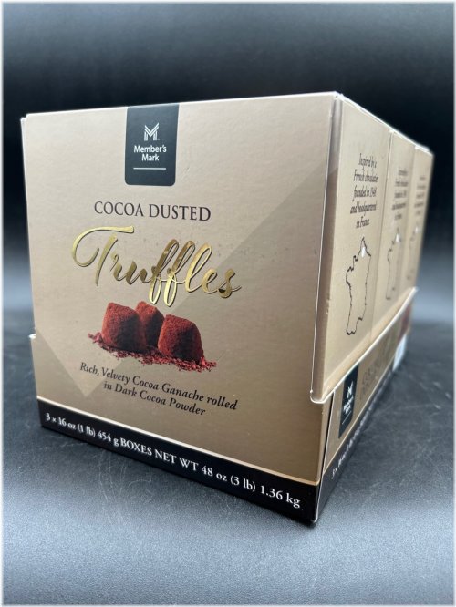 Cocoa Dusted Truffles Trio