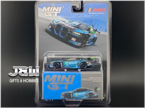 BMW M4 GT3 Turner Motorsport IMSA 2023 Laguna Seca GTD 2nd MGT647 1/64