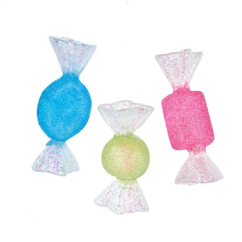 Retro Candy Trio Ornament Set