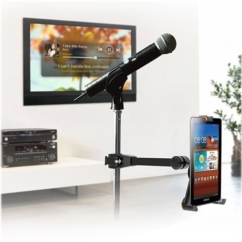 TabMic Clamp - Universal Mount for Tablets and iPads on Microphone Stands