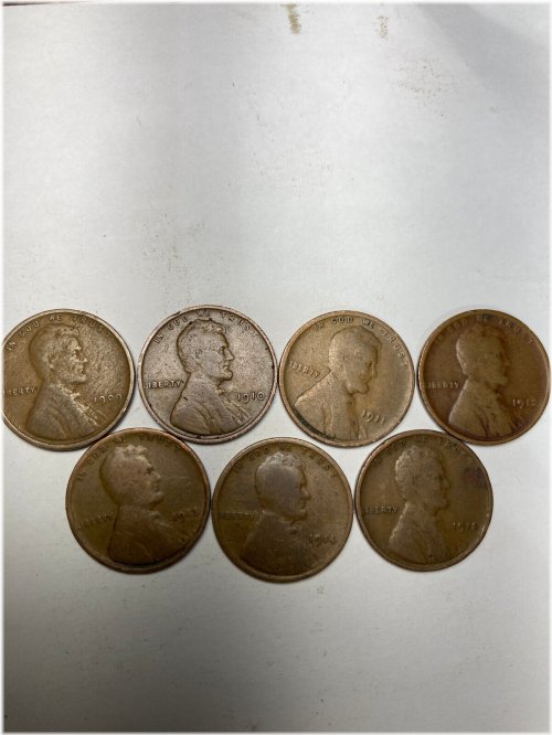 Pioneer Lincoln Wheat Penny Set