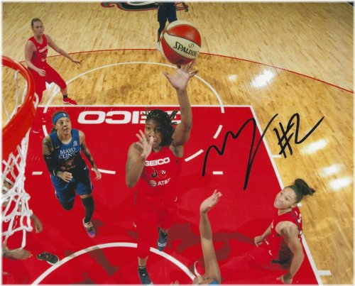 Myisha Hines-Allen Autographed WNBA Basketball Memorabilia