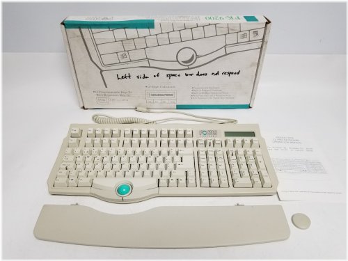 RetroTech Trackball Keyboard - Left Side Space Bar Edition