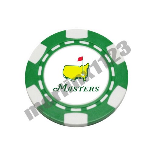 Augusta Green Magnetic Clay Poker Chip