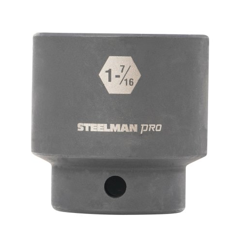 1-7/16-Inch Shallow 6-Point Impact Socket by STEELMAN PRO