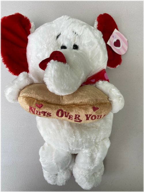 Nuts Over You" Vintage Teddy Bear