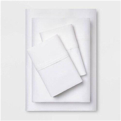 White Cloud 400 Thread Count Performance Sheet Set