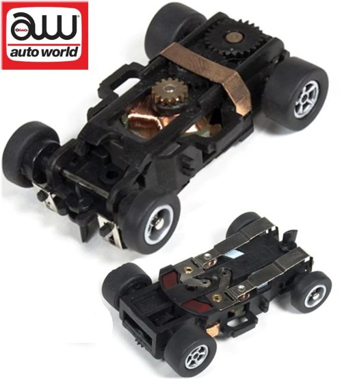 Xtraction HO Slot Car Chassis by Auto World