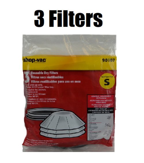 Reusable Dry Filter Pack with Mounting Ring