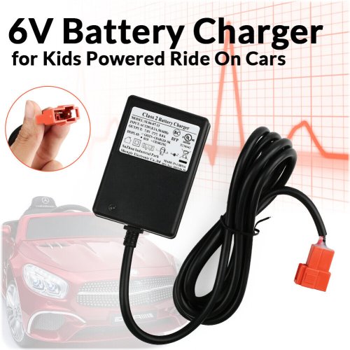 6V Ride-On Car Battery Charger