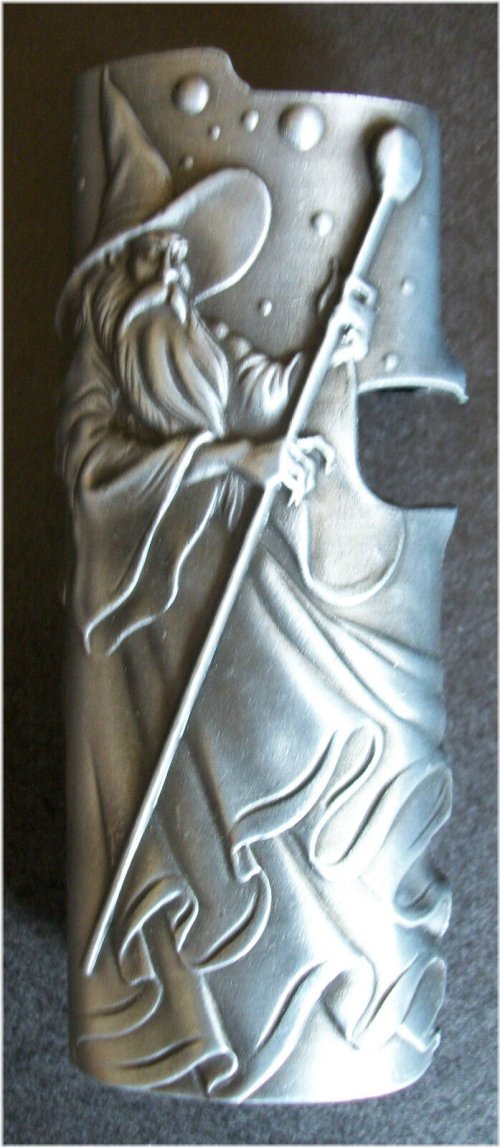 Pewter Wizard Case