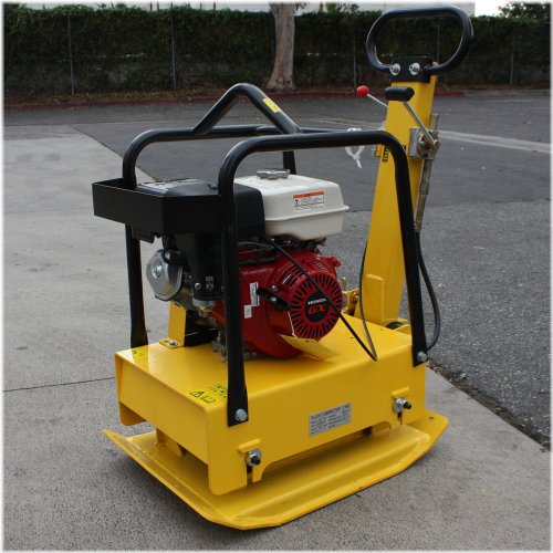 Honda-Powered Reversible Compactor for Efficient Soil and Asphalt Compaction