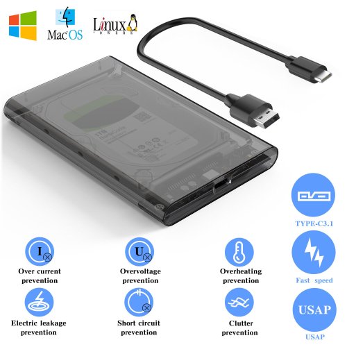 ClearView External Hard Drive Enclosure