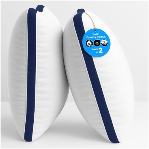 Gusseted Quilted Pillows (Pack of 2)