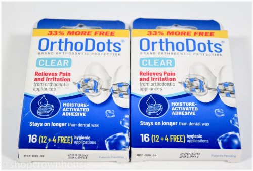 OrthoDots Clear Moisture Activated Wax Alternative