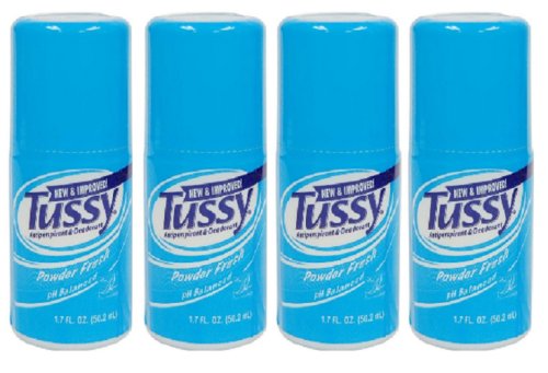 FreshGuard Roll-On Deodorant, Powder Fresh, 1.70 oz (4 Pack)