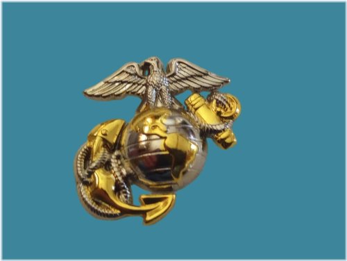 Eagle Globe & Anchor Lapel Pin