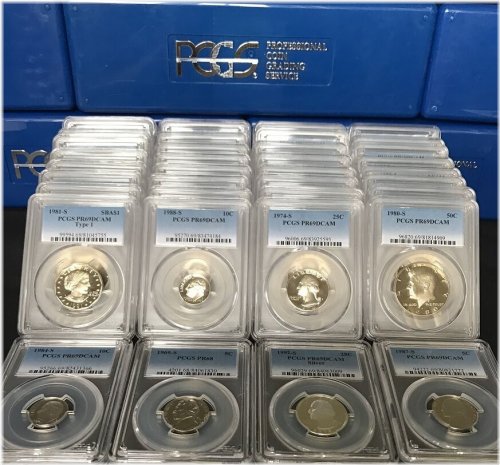 Proof Coin Hoard Collection with Bonus Slab