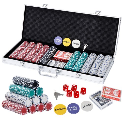 Holdem Chip Set with Aluminum Case