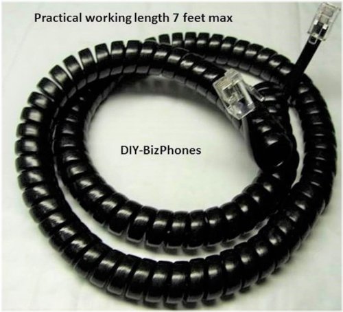 Extended Reach Coil Cord for AT&T Trimline and Princess Phones