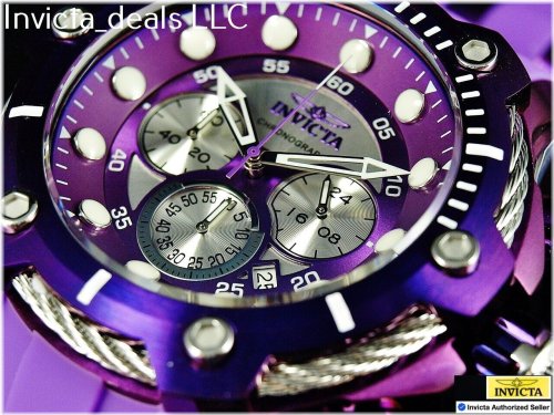 Purple Bolt Fusion Chronograph Watch