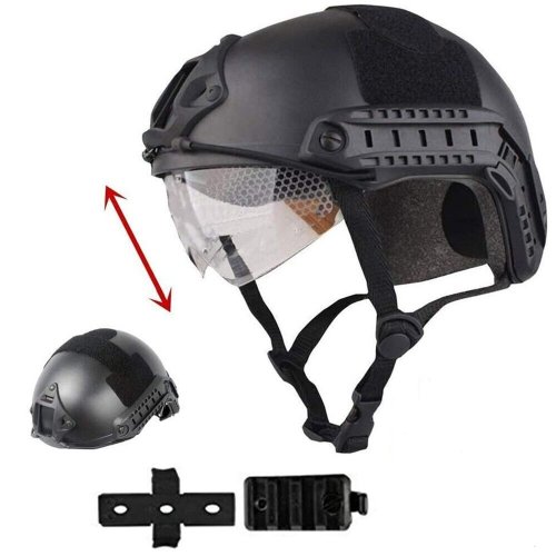 FAST Protective Helmet with Goggle Mask