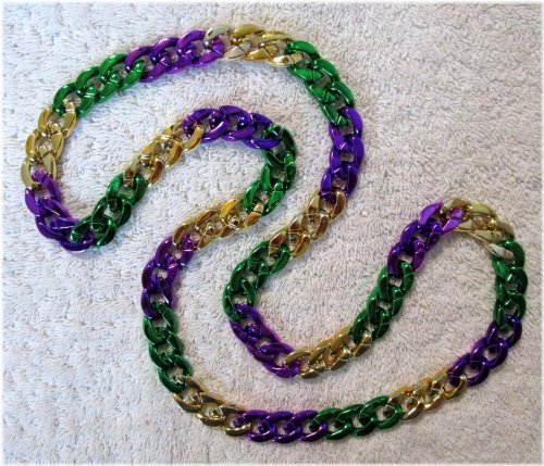 Mardi Gras Chain Necklace