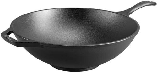 Cast Iron Wok by Lodge Chef Collection