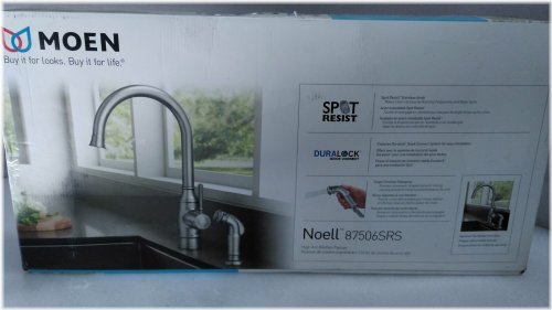 Noell Kitchen Faucet with Sprayer - Spot Resist Stainless