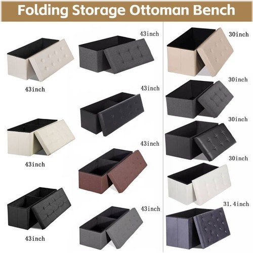 Versatile Storage Footrest Chest