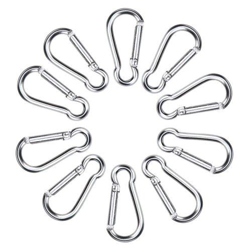 Silver Snap Hooks Set