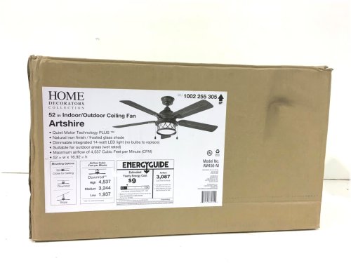 Artshire Breeze 52" LED Ceiling Fan