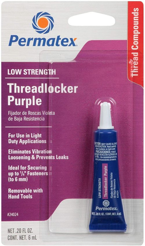 Purple Thread Adhesive by Permatex