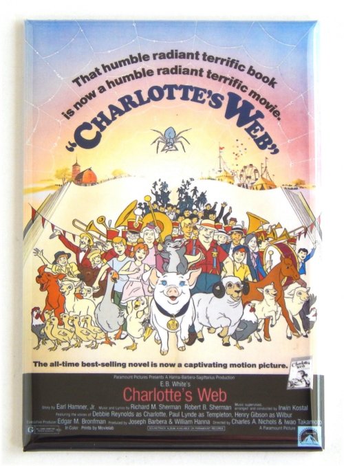 Silver Screen Fridge Magnet