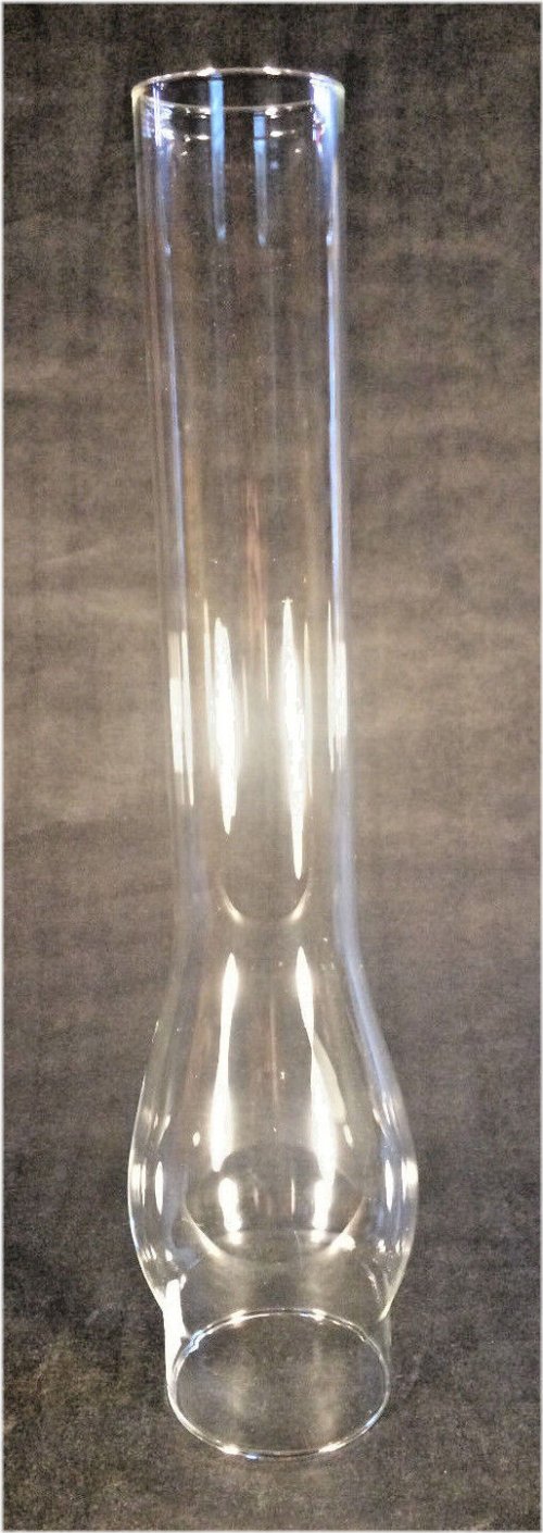 Clear Glass Chimney Globe for Rayo & CD Burner Lamp