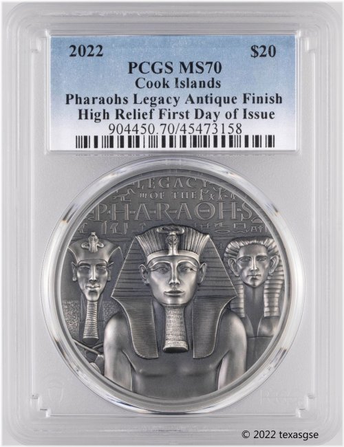 Pharaoh's Legacy Antique Silver Coin