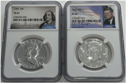 Presidential Proof Silver Duos