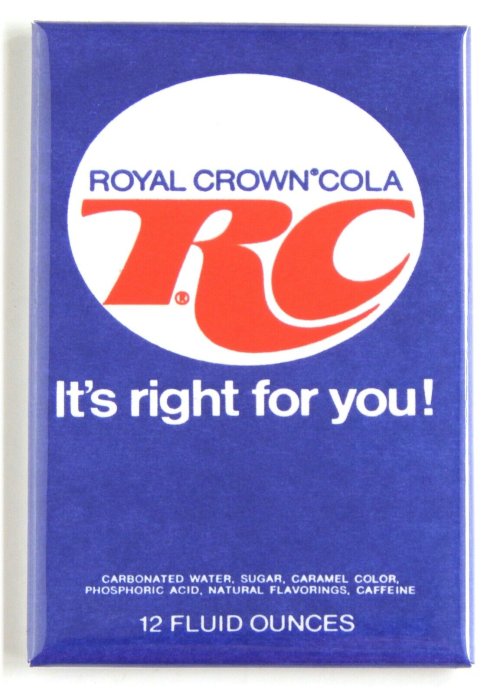 Retro Soda Label Magnet