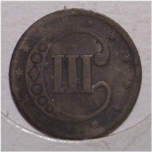 1851 Silver Trio Coin