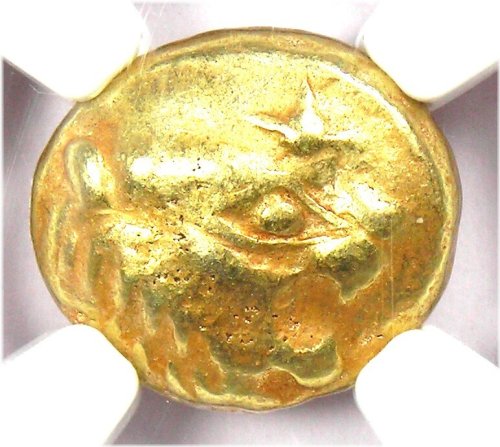 Lydia Lion Electrum Third Stater Trite Coin