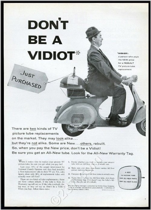 Retro Vespa Moped Memorabilia
