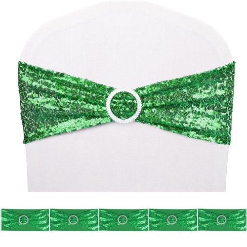 Sequin Stretchy Spandex Chair Sashes
