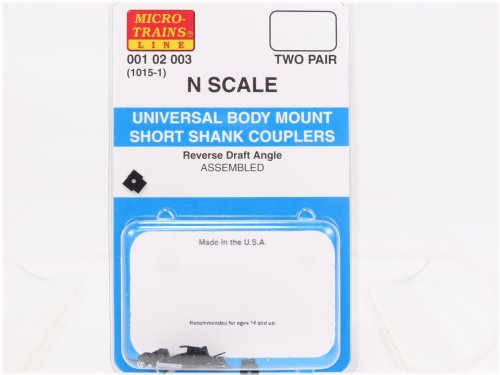 Universal Body Mount Couplers - Short Shank