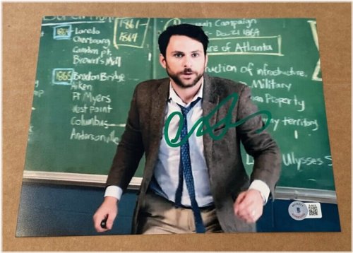 Charlie Day Autographed 'It's Always Sunny in Philadelphia' 8x10 Photo - Beckett BAS #5