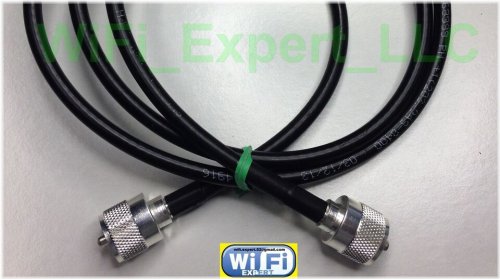 LMR240UF Antenna Jumper Cable with Connectors by TIMES MICROWAVE