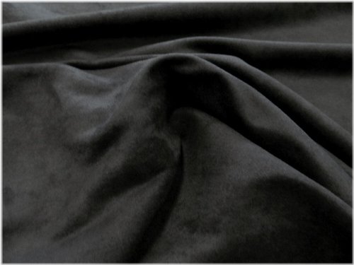 Midnight Luxe Suede Fabric - By the Yard