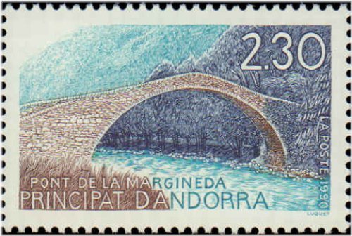 Pyrenees Crossing Stamp