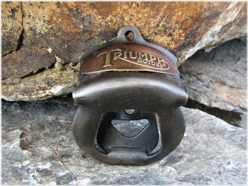 Triumph Motors Wall Mounted Bottle Opener